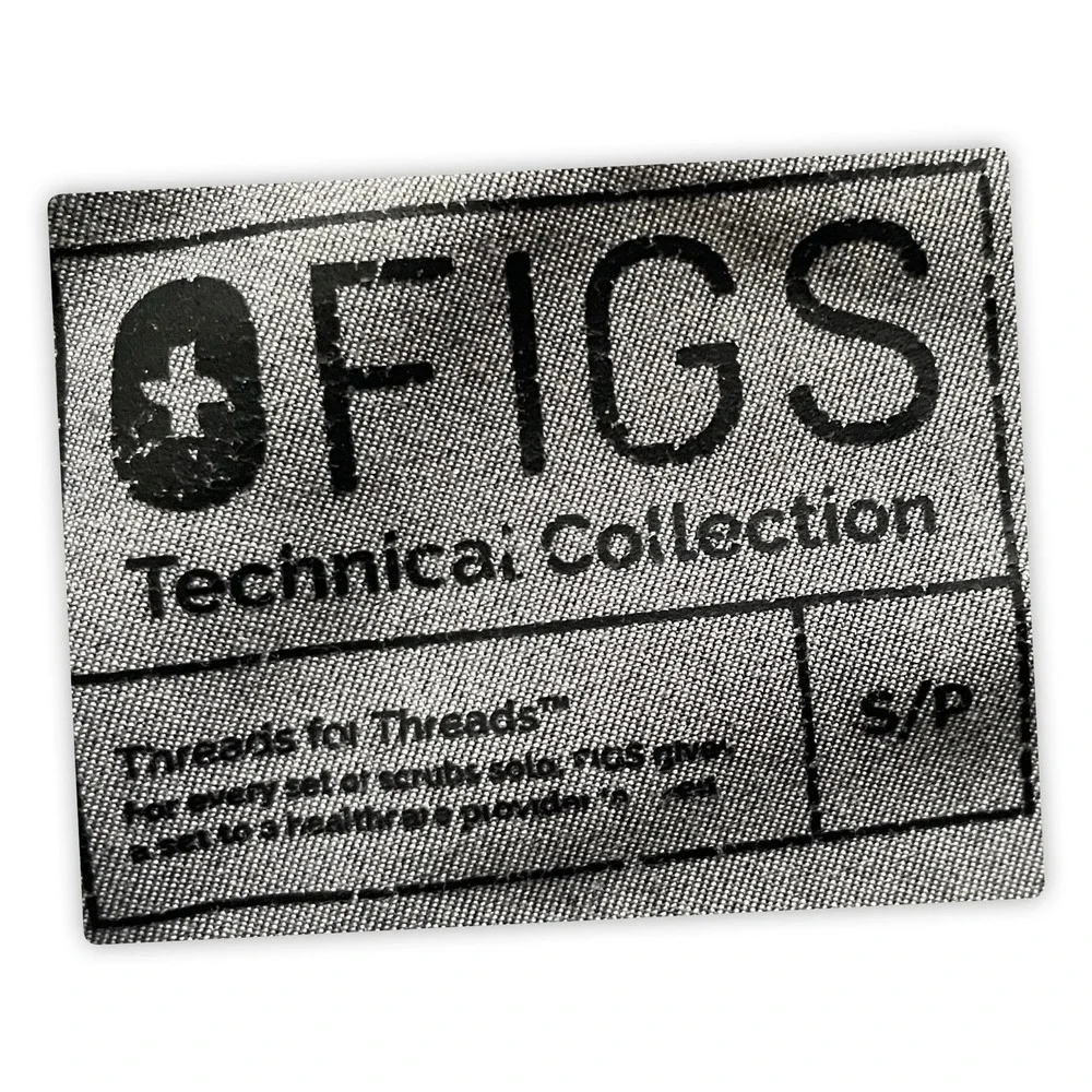 FIGS Technical Collection Gray Scrub Pants Women's S/P Cargo Stretch Drawstring